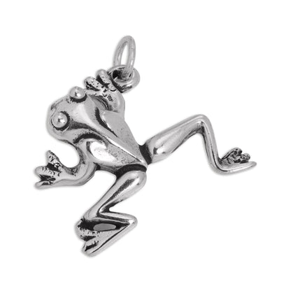 Sterling Silver Frog Charm