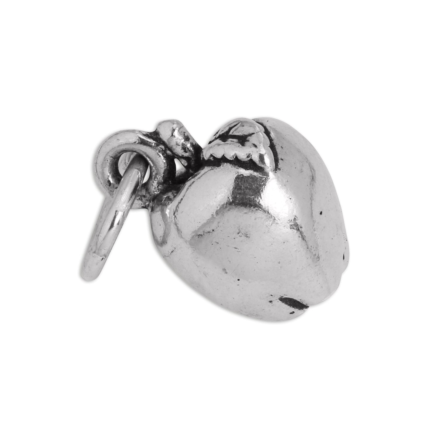 Sterling Silver Apple Charm