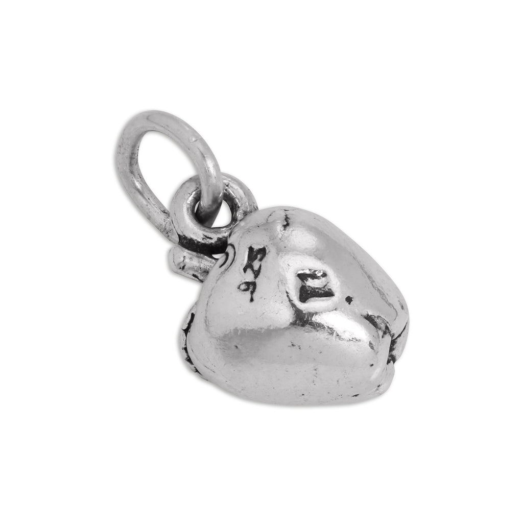 Sterling Silver Apple Charm