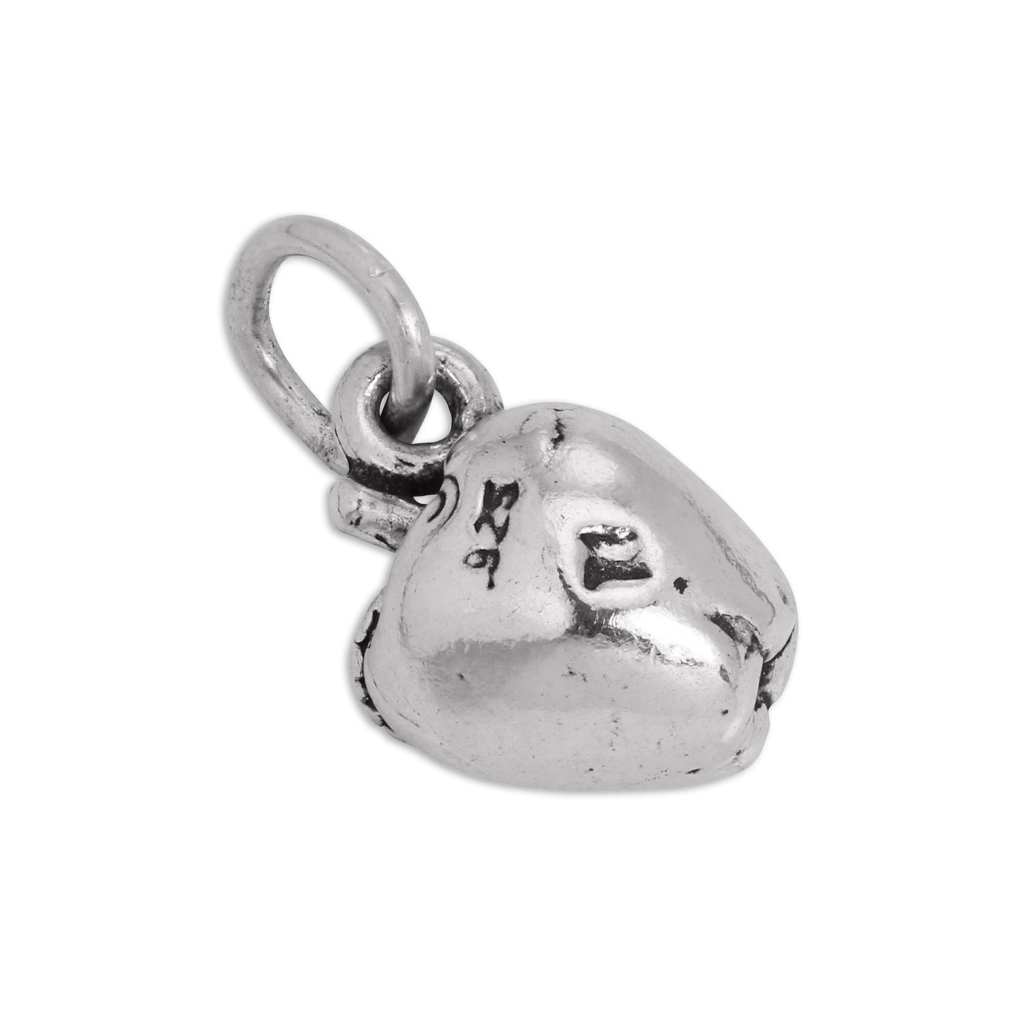 Sterling Silver Apple Charm