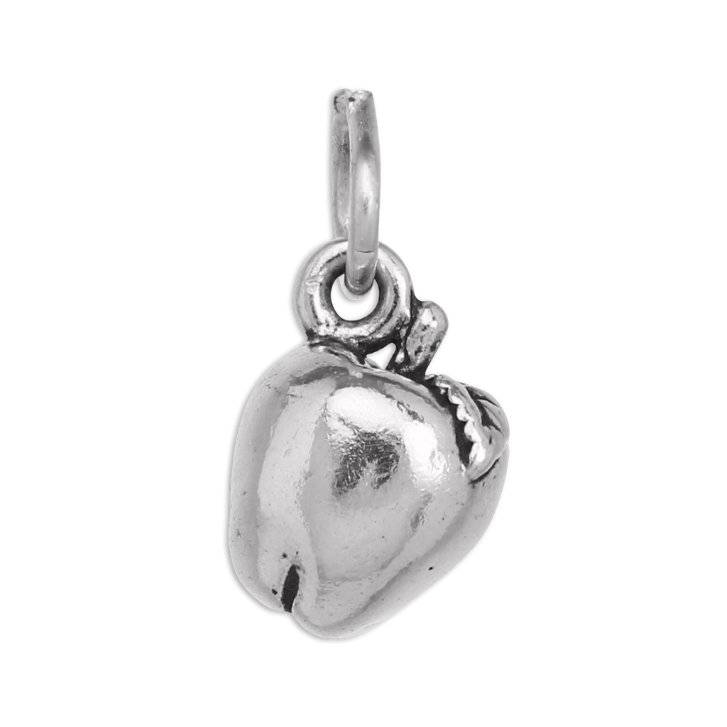 Sterling Silver Apple Charm