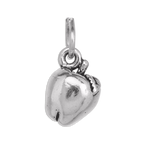 Sterling Silver Apple Charm