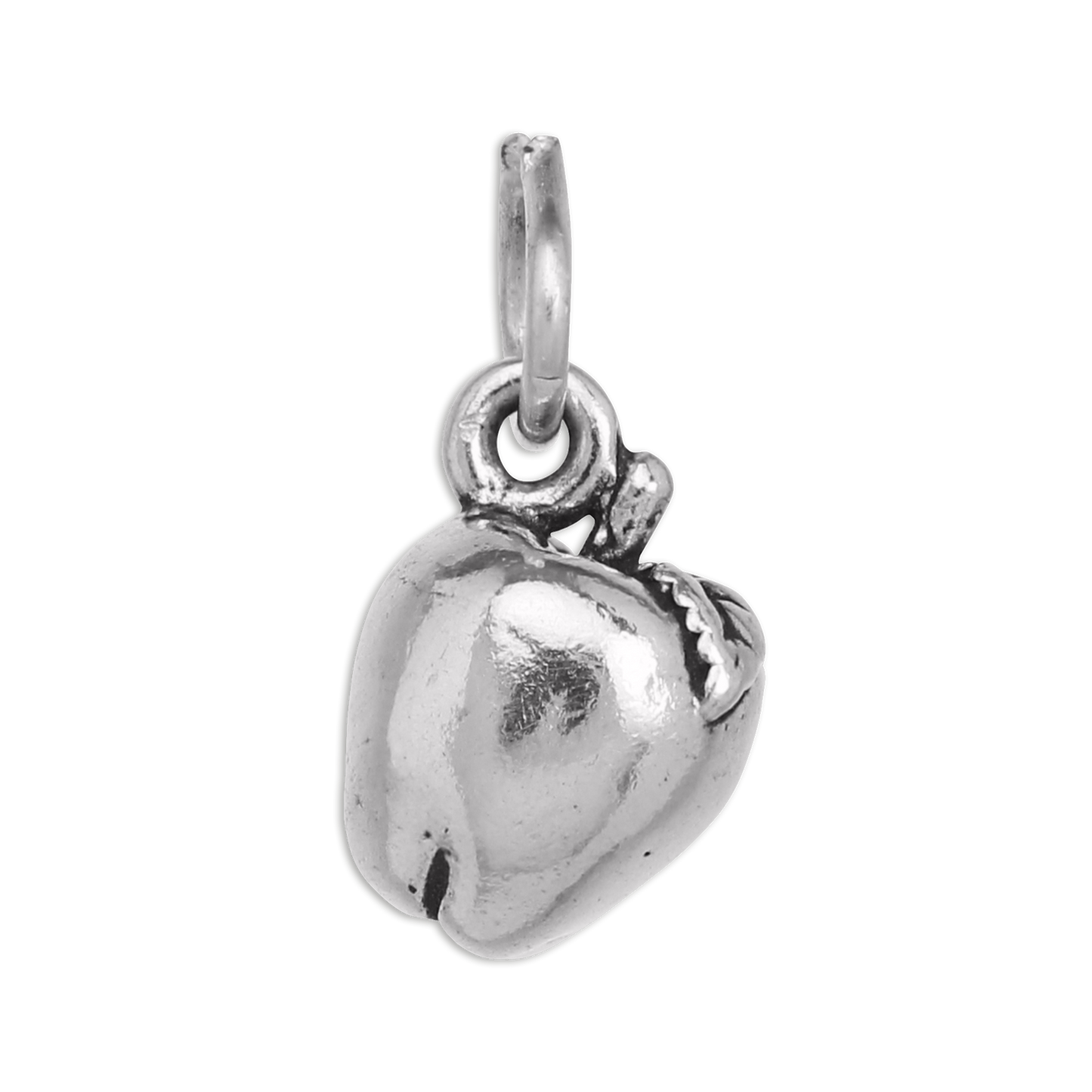 Sterling Silver Apple Charm