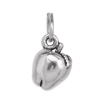 Sterling Silver Apple Charm