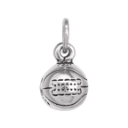 Sterling Silver Basketball Ball Charm