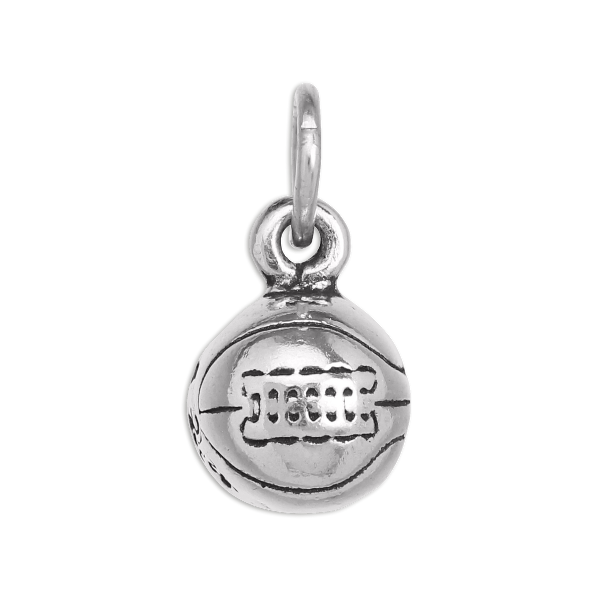 Sterling Silver Basketball Ball Charm