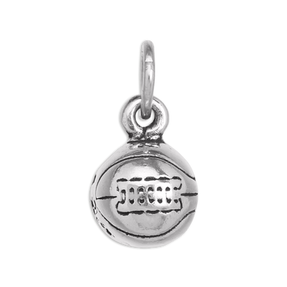 Sterling Silver Basketball Ball Charm