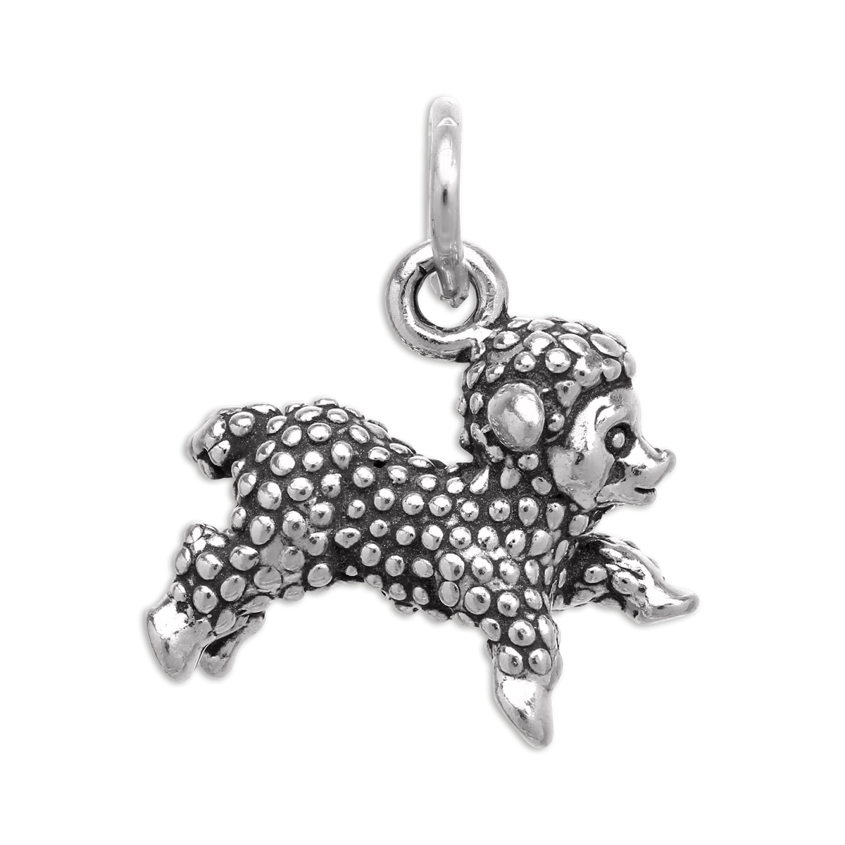Sterling Silver Lamb Charm