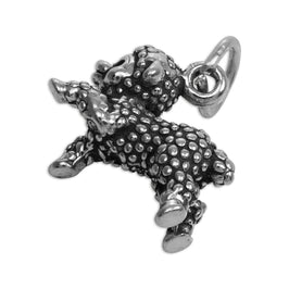 Sterling Silver Lamb Charm