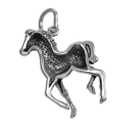 Sterling Silver Pony Charm