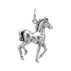 Sterling Silver Pony Charm