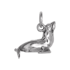 Sterling Silver Seal Charm