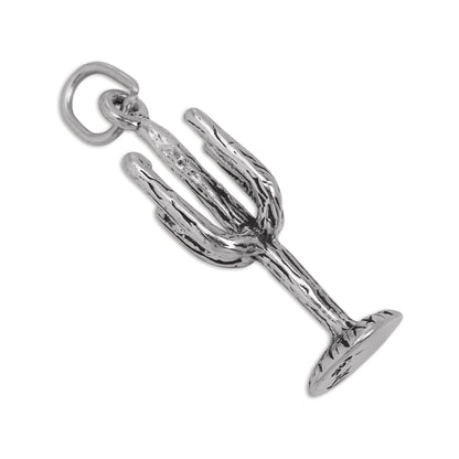 Sterling Silver Cactus Charm