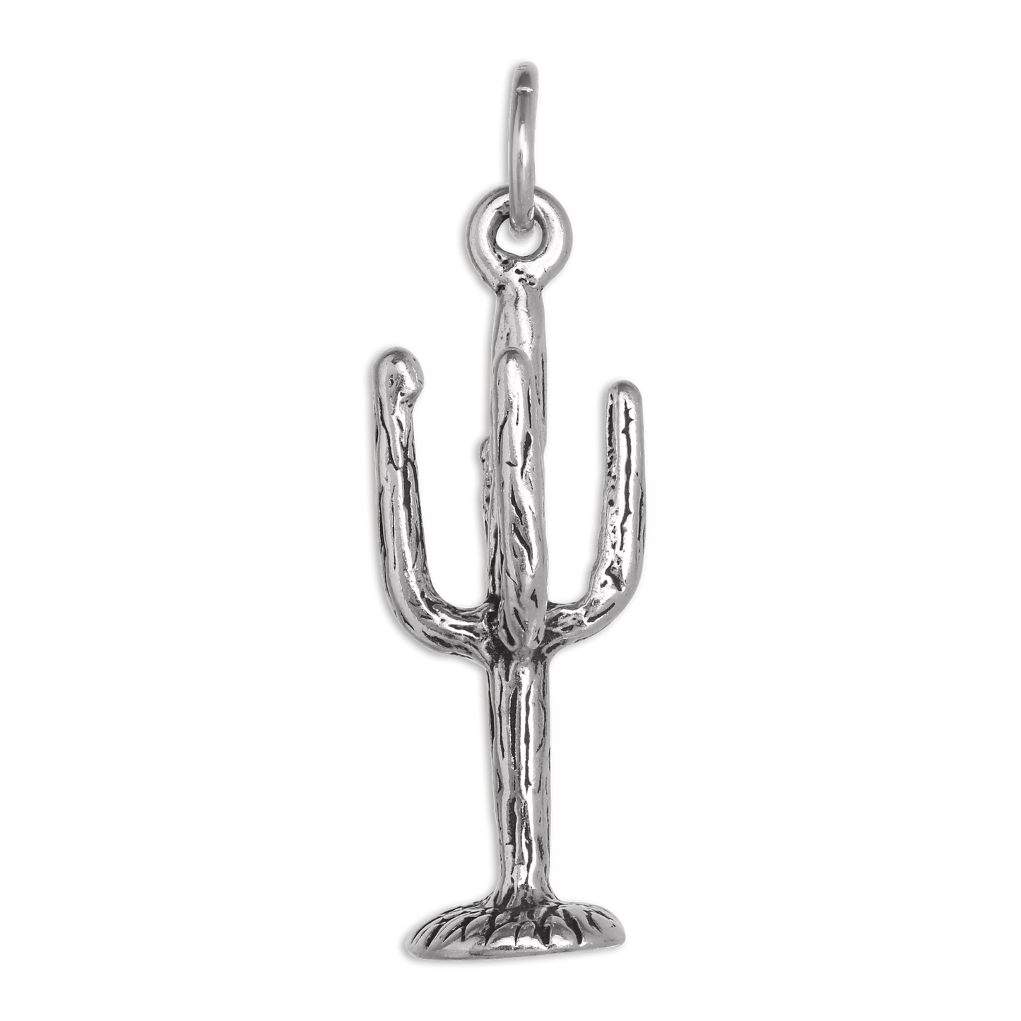 Sterling Silver Cactus Charm