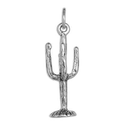 Sterling Silver Cactus Charm