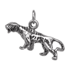 Sterling Silver Tiger Charm