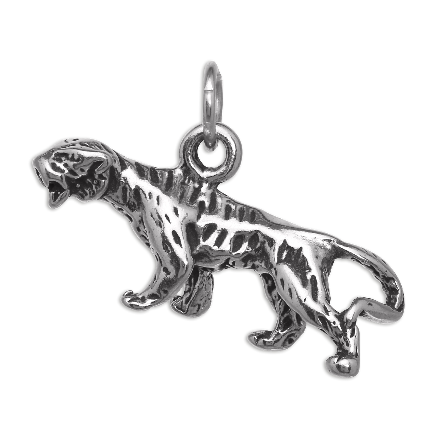 Sterling Silver Tiger Charm