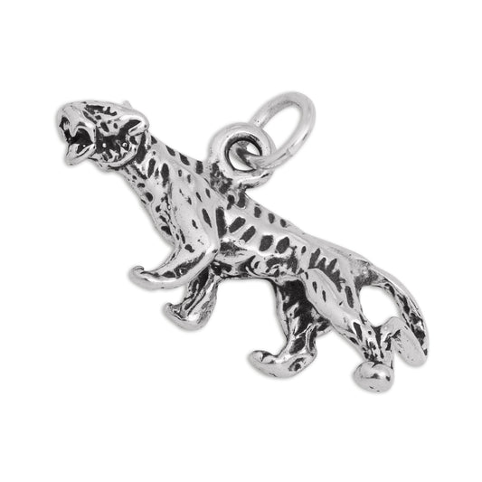 Sterling Silver Tiger Charm