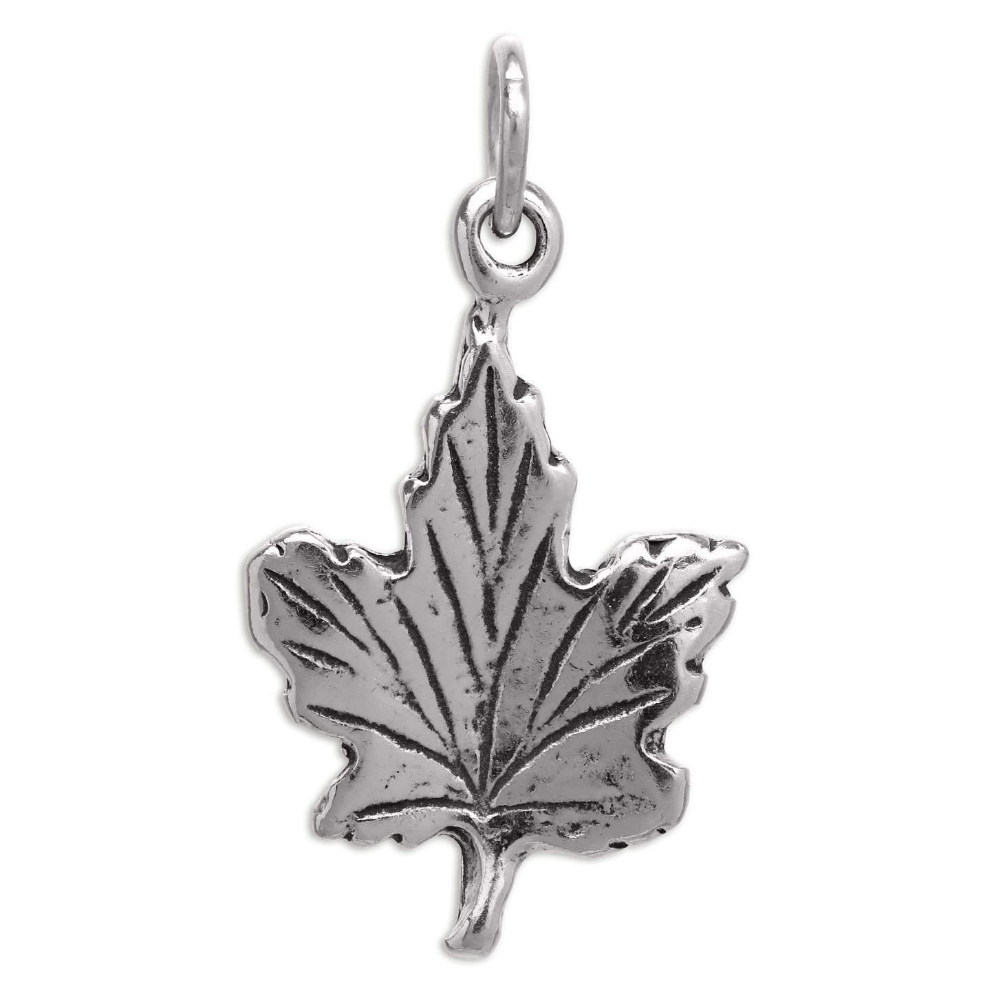 Sterling Silver Maple Leaf Charm