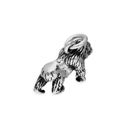 Sterling Silver Gorilla Charm