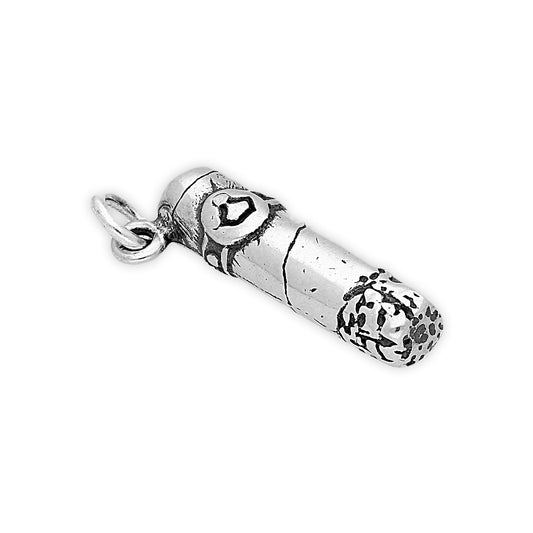 Sterling Silver Cuban Cigar Charm