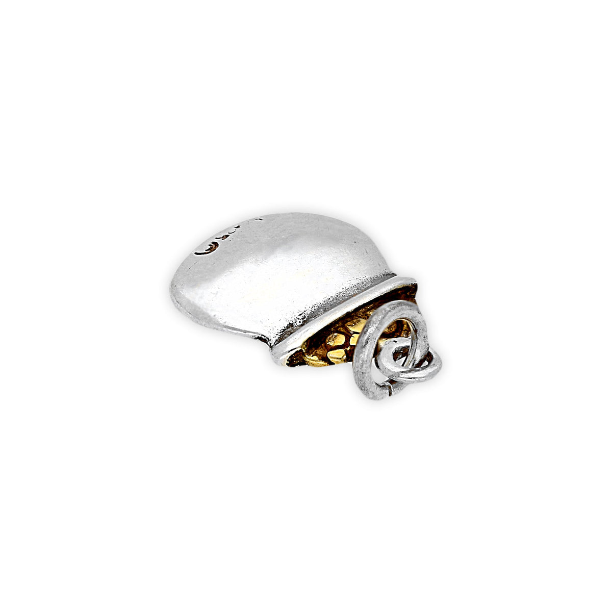 Sterling Silver Pot of Gold Charm