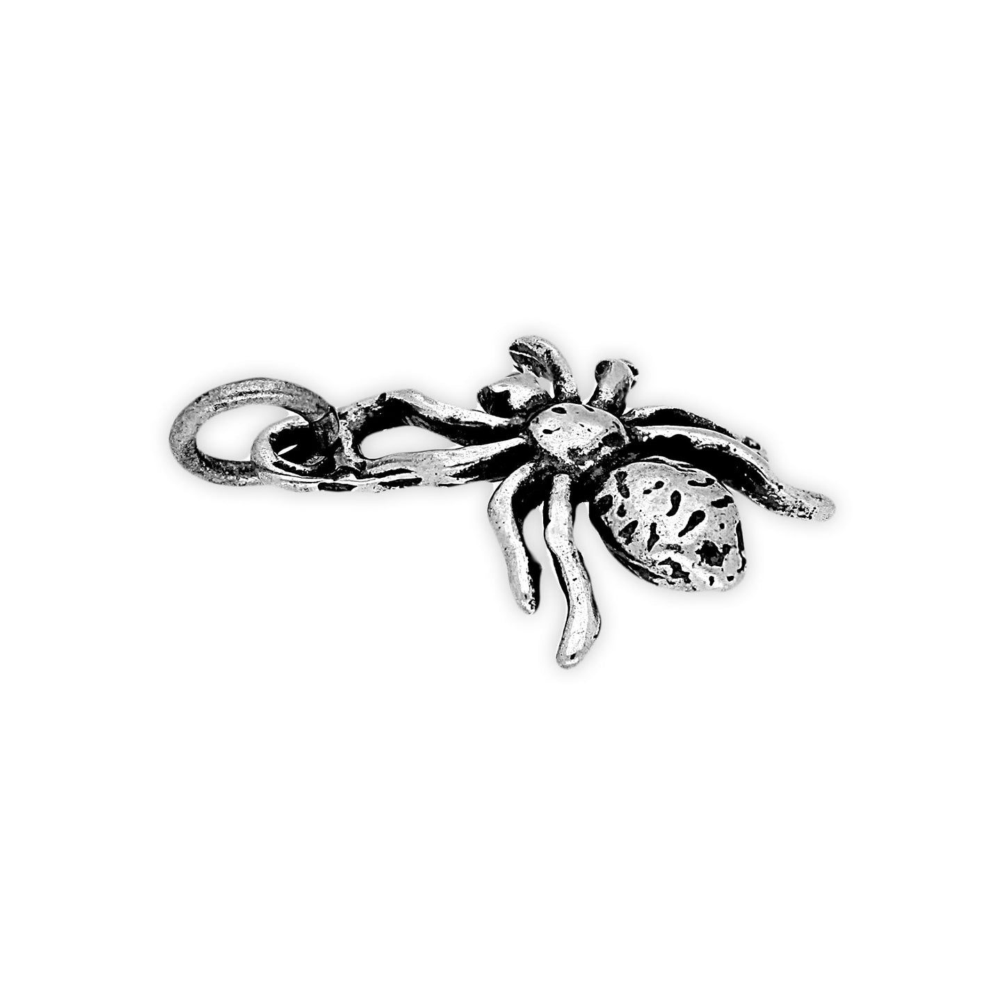 Sterling Silver Spider Charm