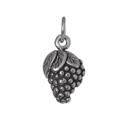 Sterling Silver Bunch of Grapes Charm