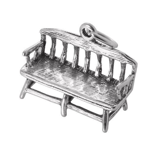 Sterling Silver Bench Charm