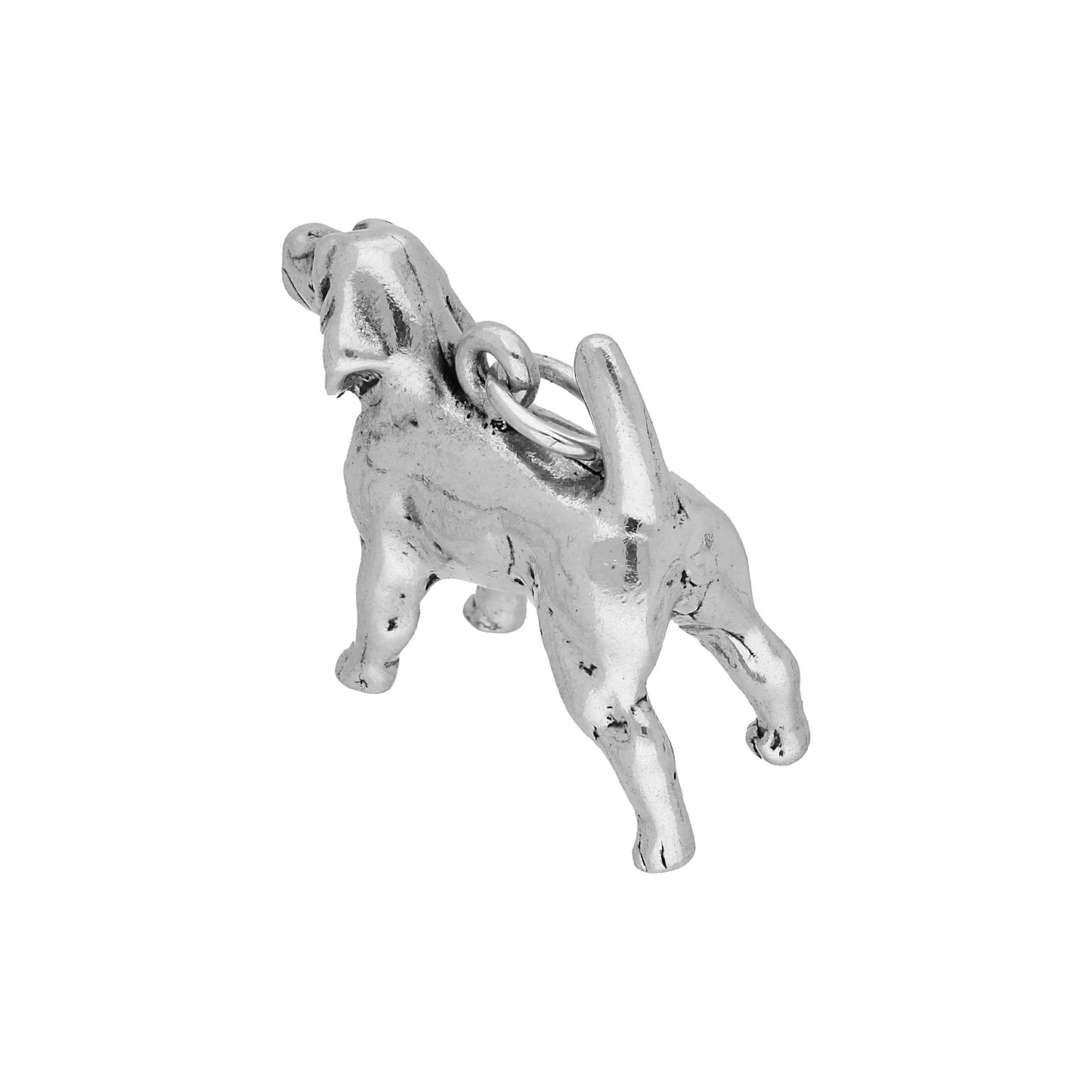 Sterling Silver Spaniel Charm