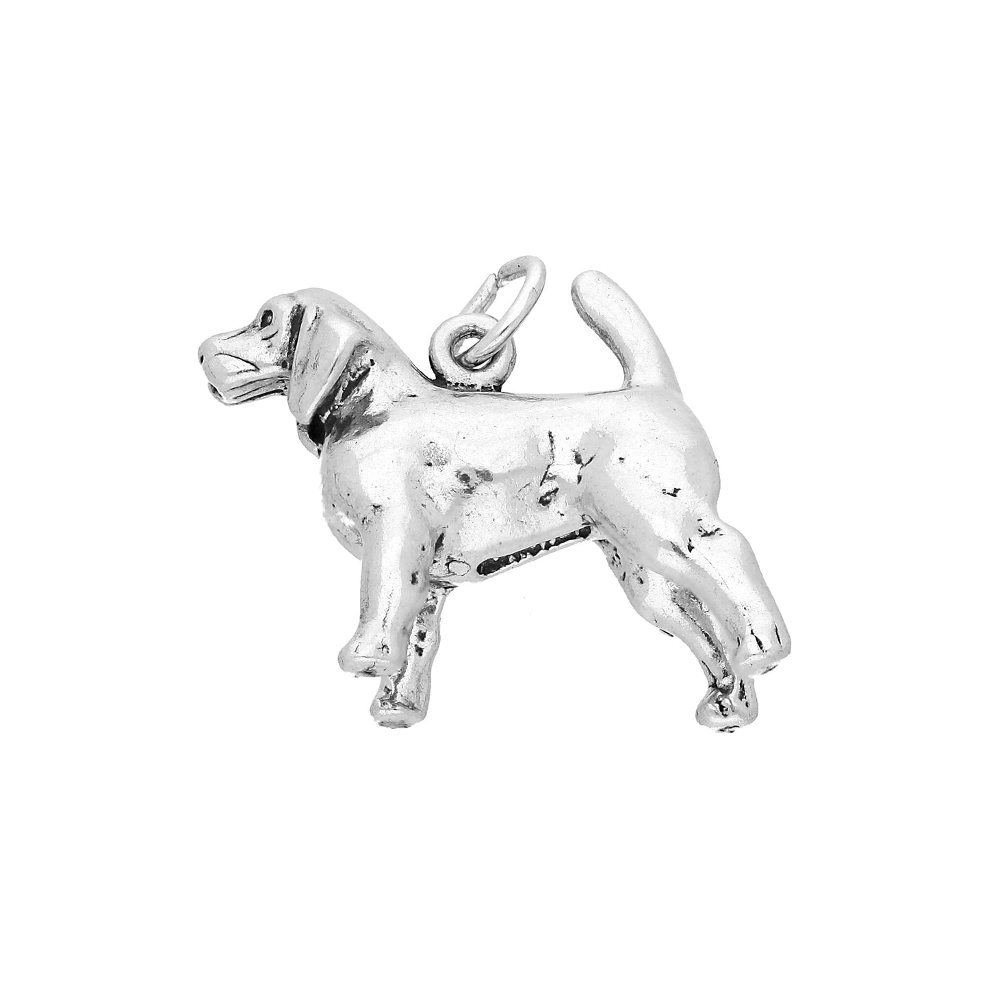 Sterling Silver Spaniel Charm