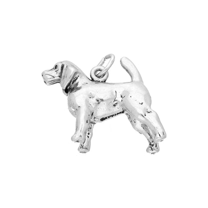 Sterling Silver Spaniel Charm