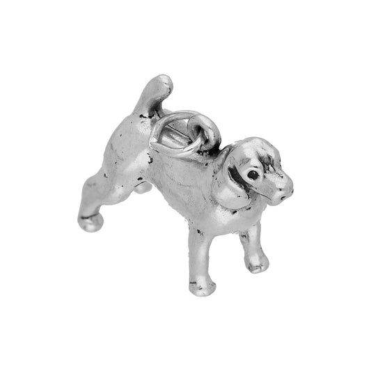 Sterling Silver Spaniel Charm