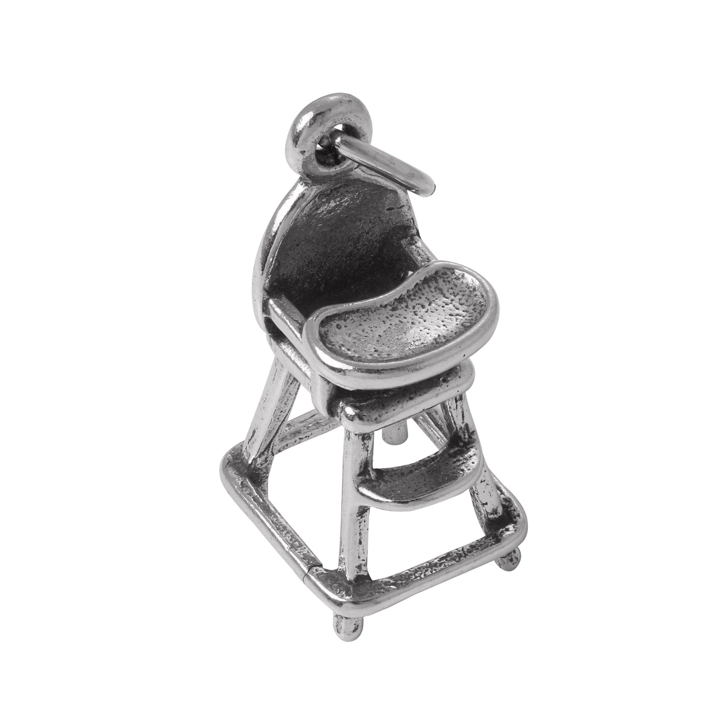 Sterling Silver Babies High Chair Charm