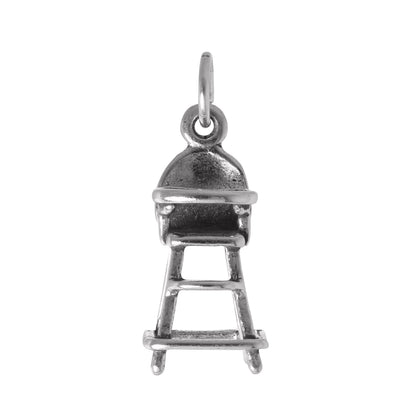 Sterling Silver Babies High Chair Charm