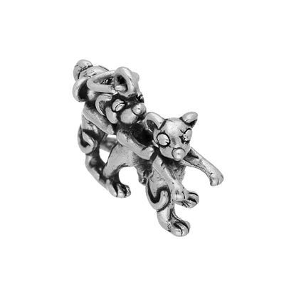 Sterling Silver Three Blind Mice Charm