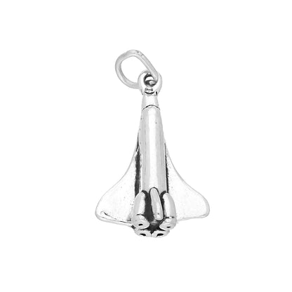 Sterling Silver Space Shuttle Charm