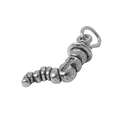Sterling Silver Caterpillar Charm