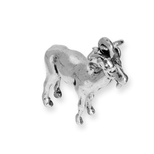 Sterling Silver Goat Charm