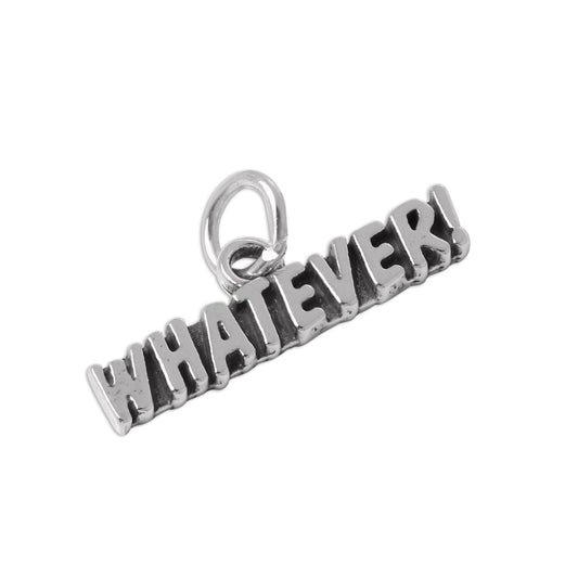 Sterling Silver Whatever Charm