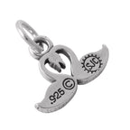 Sterling Silver Pair of Swans Charm