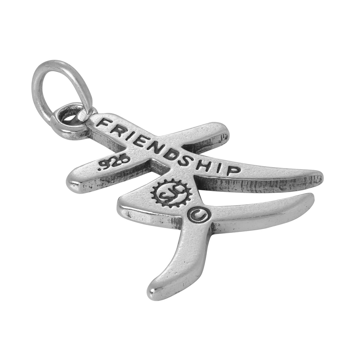 Sterling Silver Chinese Friendship Charm