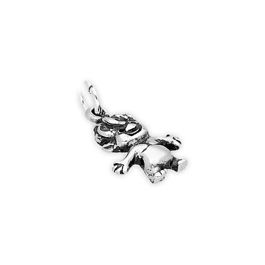 Sterling Silver Troll Charm