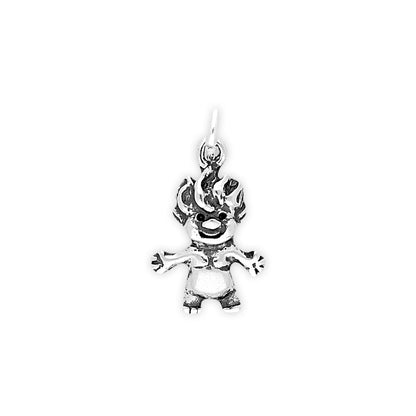 Sterling Silver Troll Charm