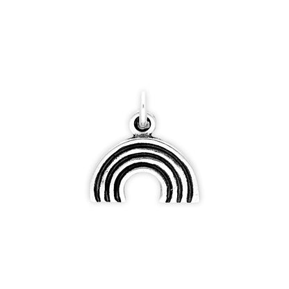 Sterling Silver Rainbow Charm