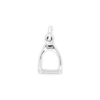 Sterling Silver Stirrup Charm