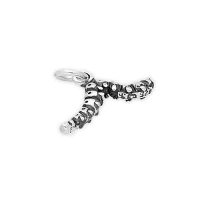 Sterling Silver Caterpillar Charm