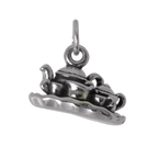Sterling Silver 3D Tea Set Charm