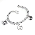 Sterling Silver Cable Chain Bracelet with Clasp