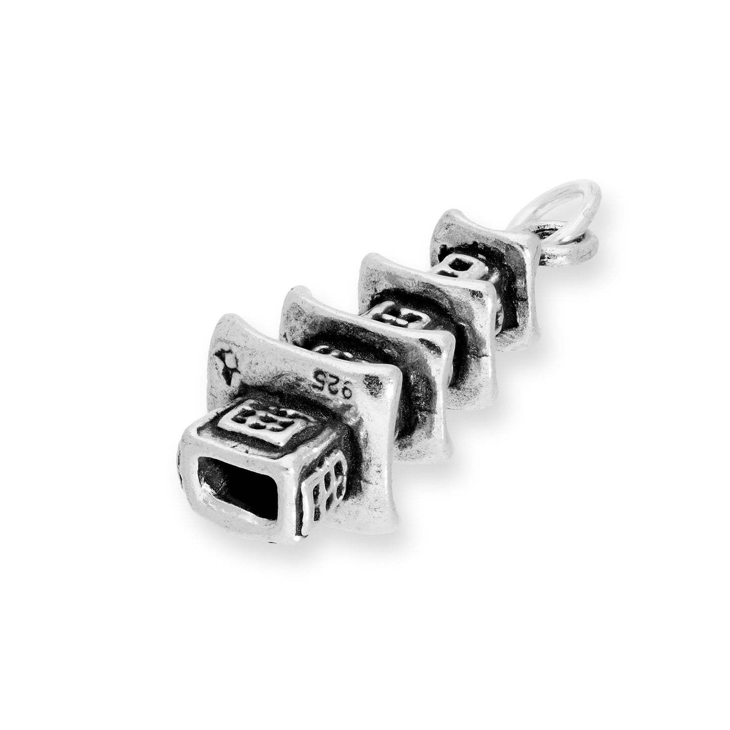 Sterling Silver Pagoda Charm